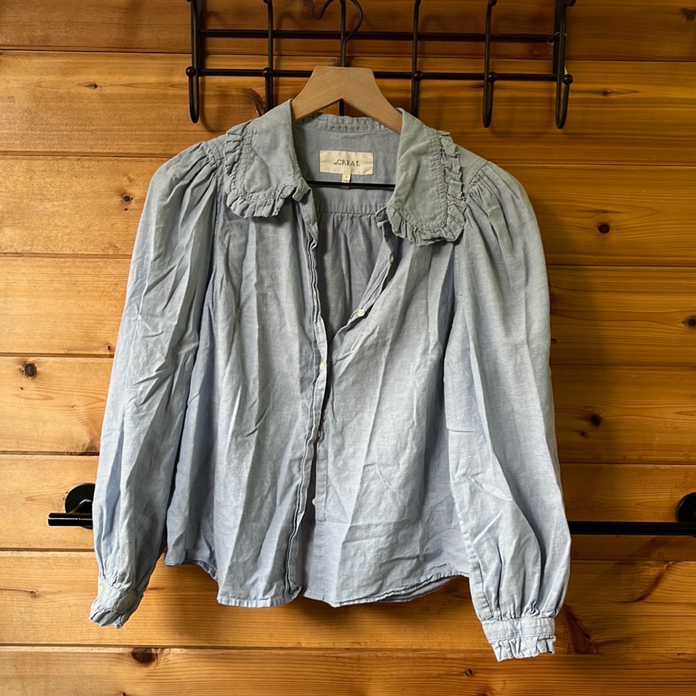the GREAT button up